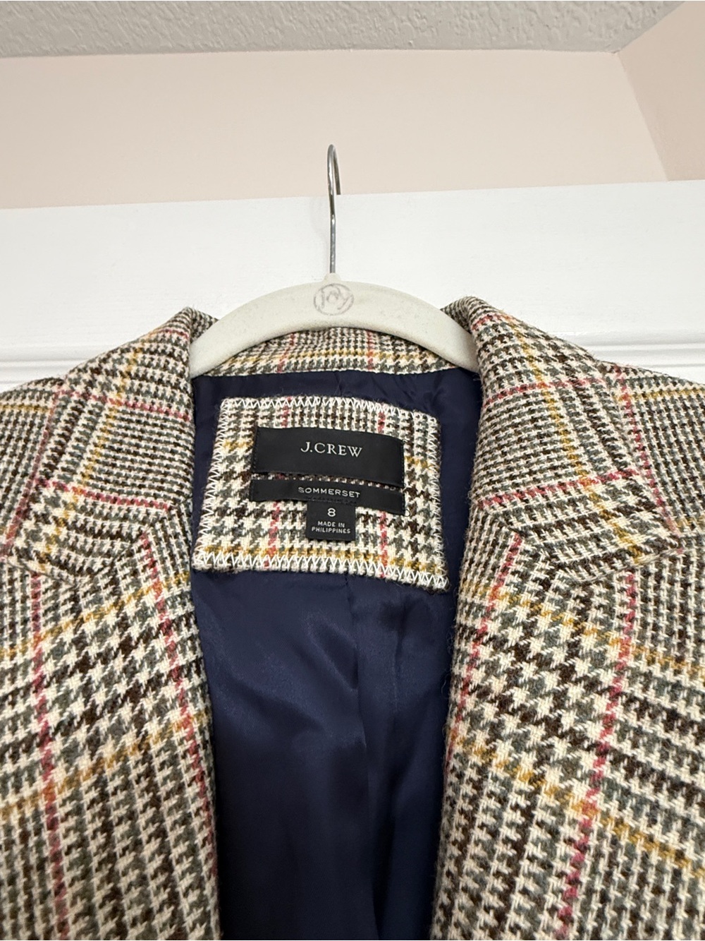 J. Crew Plaid Blazer - Picture 4 of 5